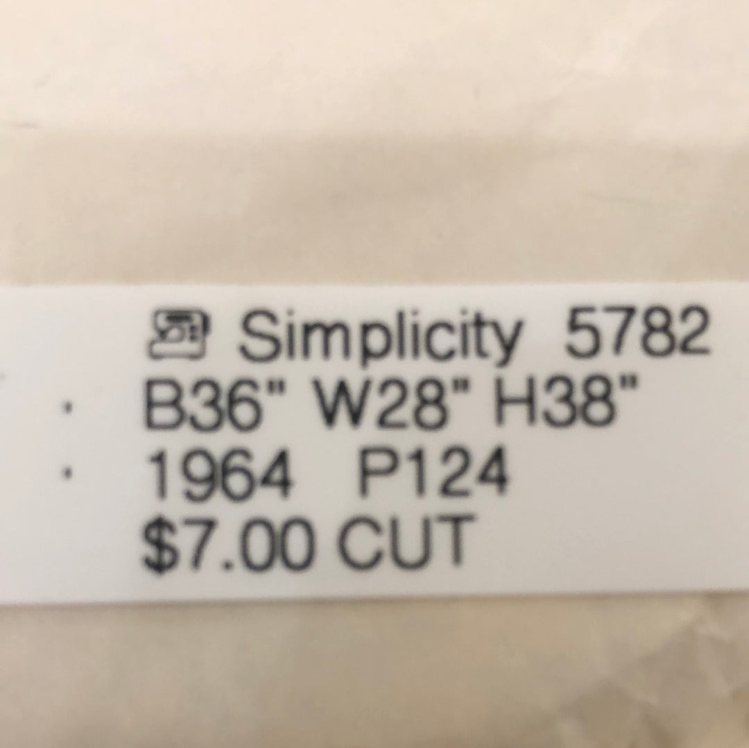 Simplicity 5782
