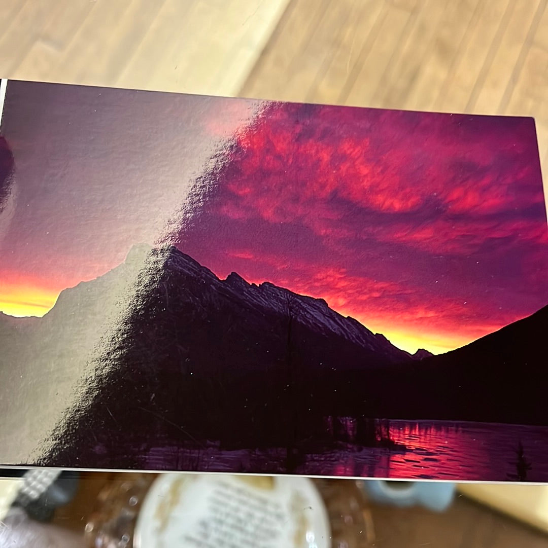 Banff post card book