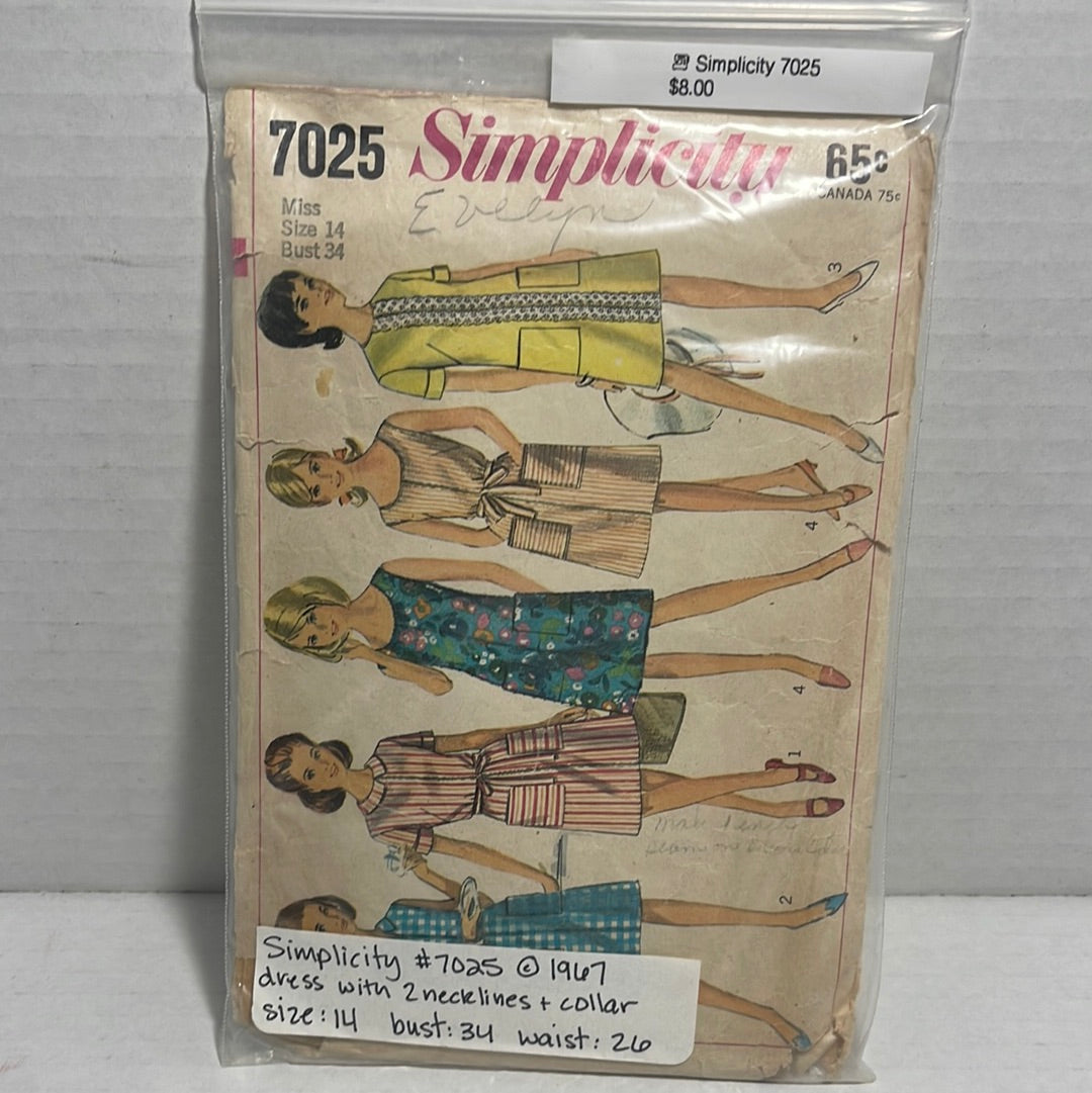 Simplicity 7025