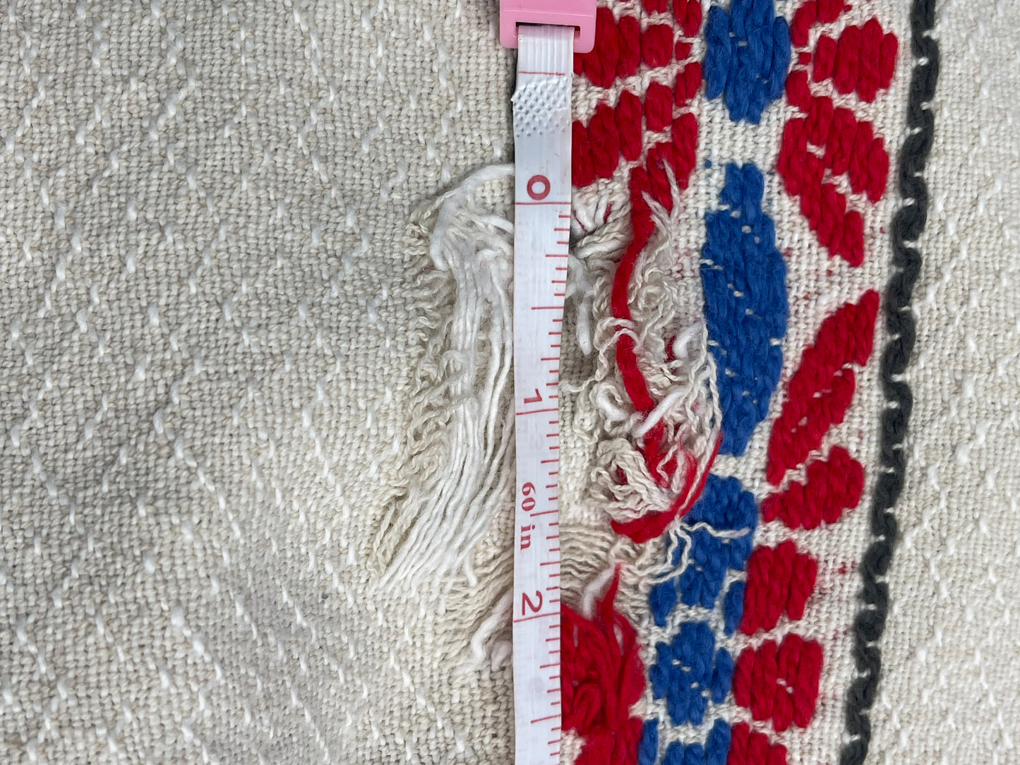 Red White & Blue coverlet
