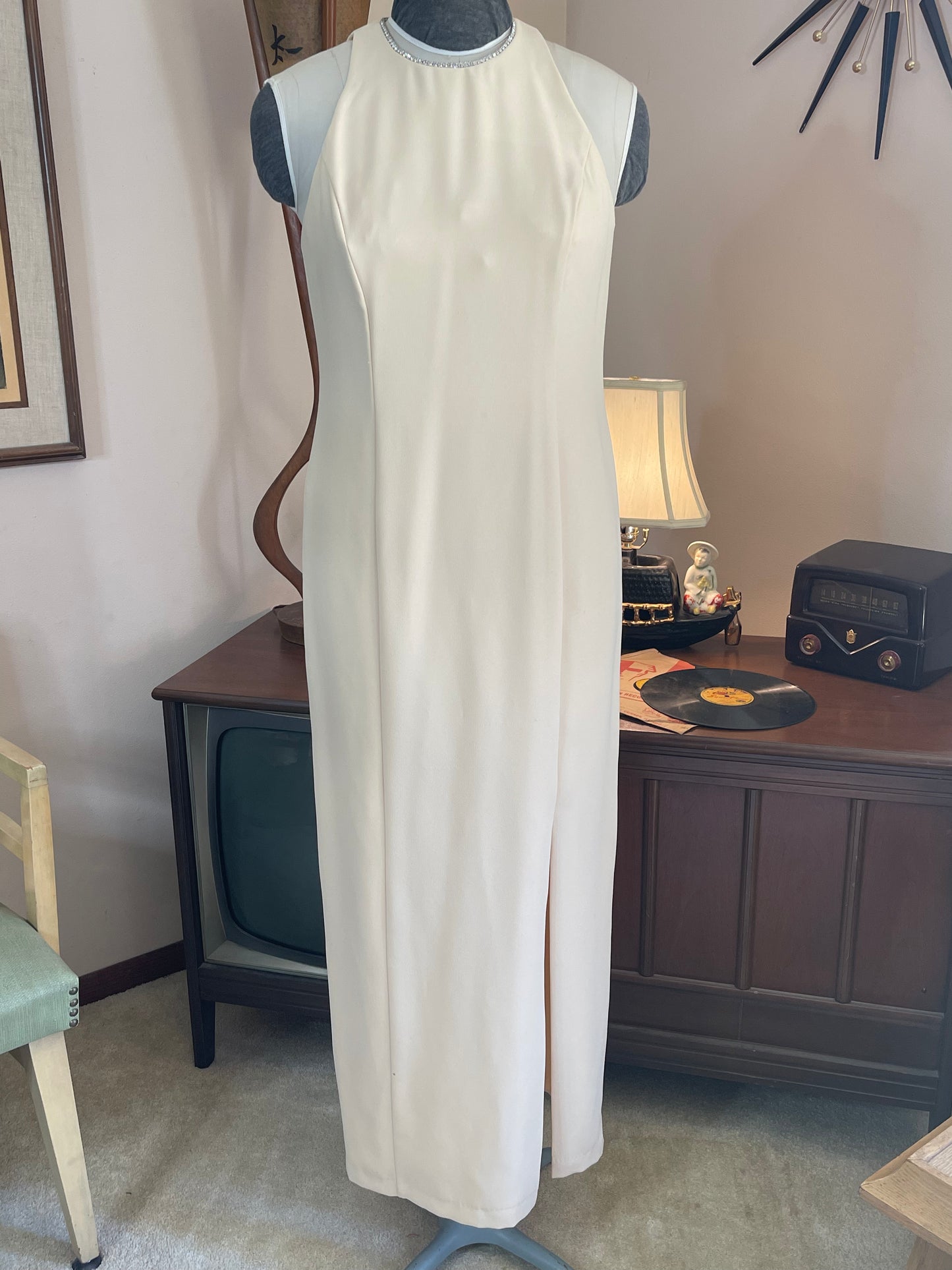80s Full Length Cocktail Dress