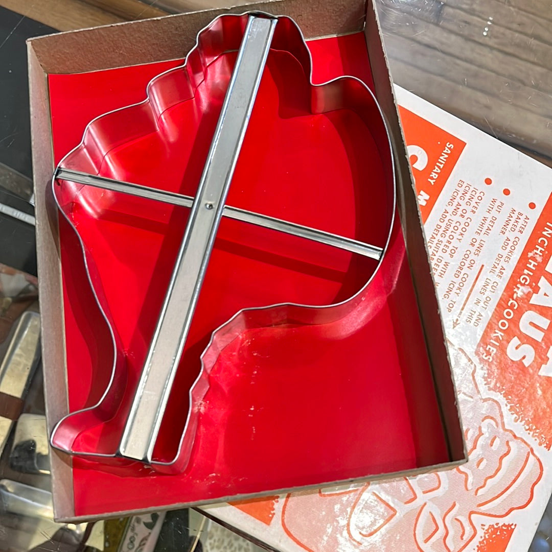 Santa cookie cutter
