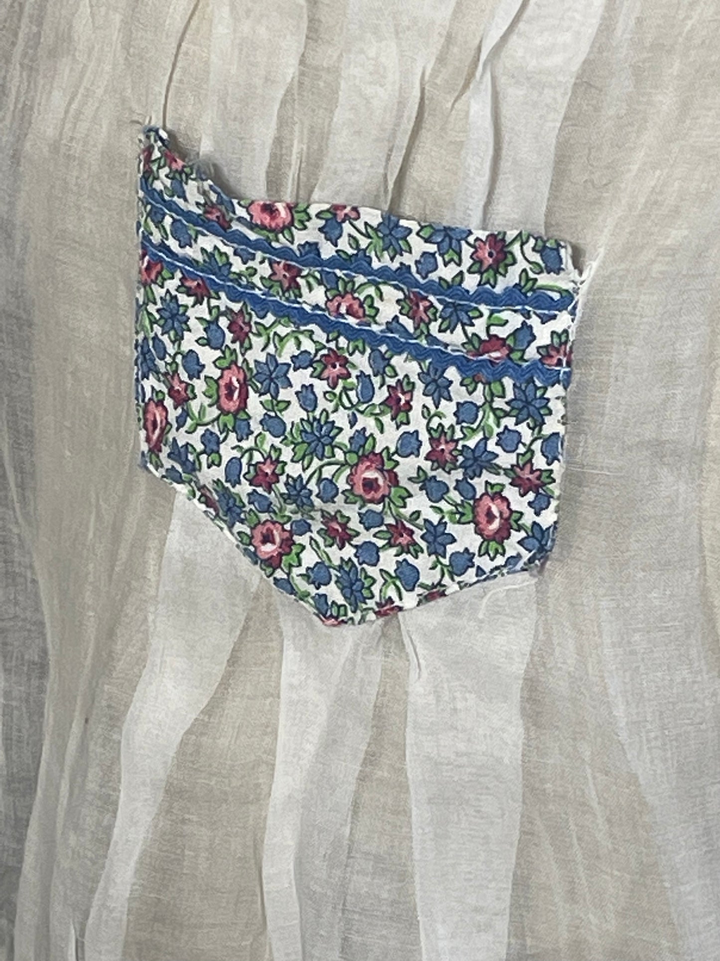 Sheer Gauze Kitchen Apron