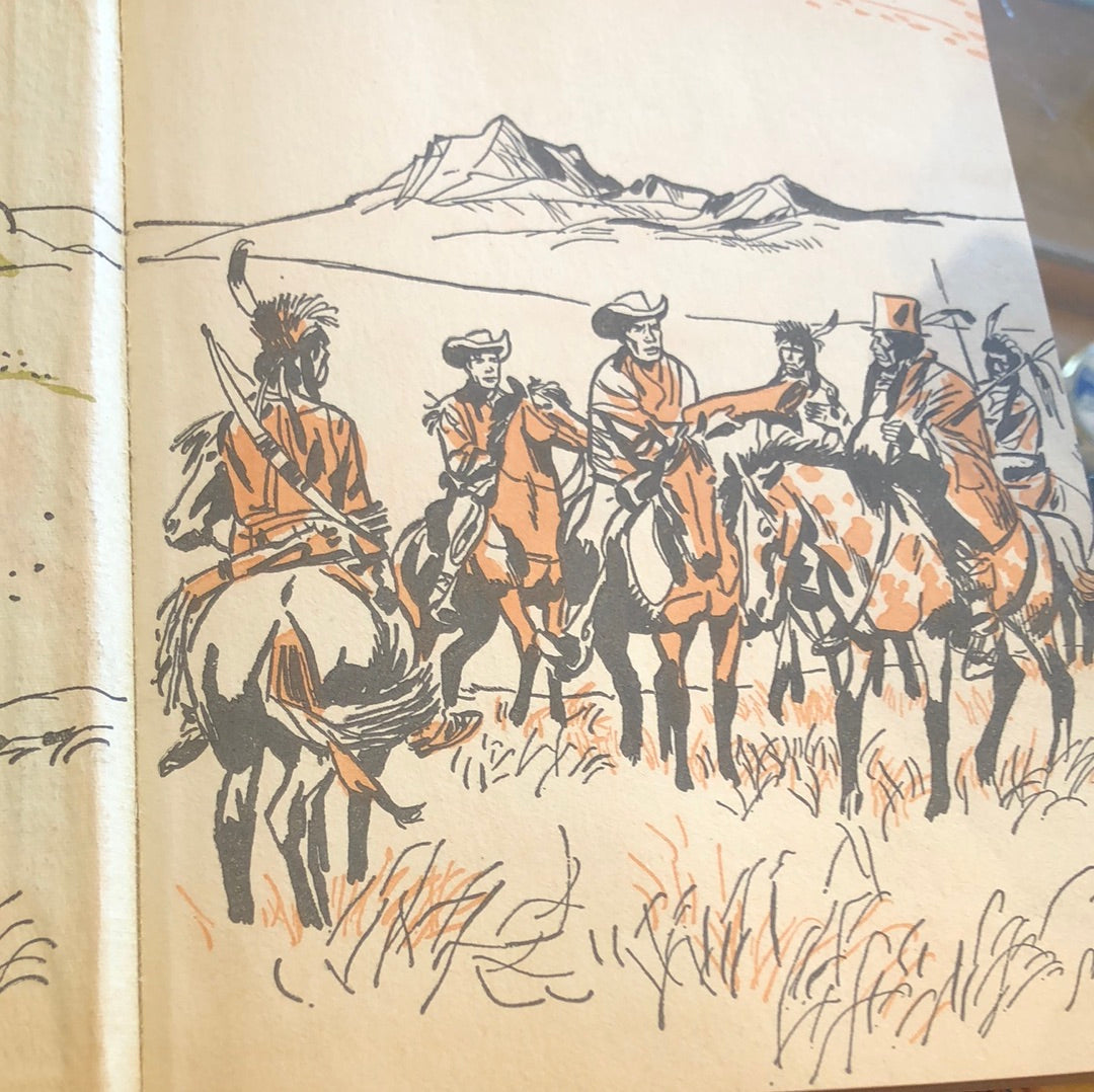 Wagon Train hardcover book