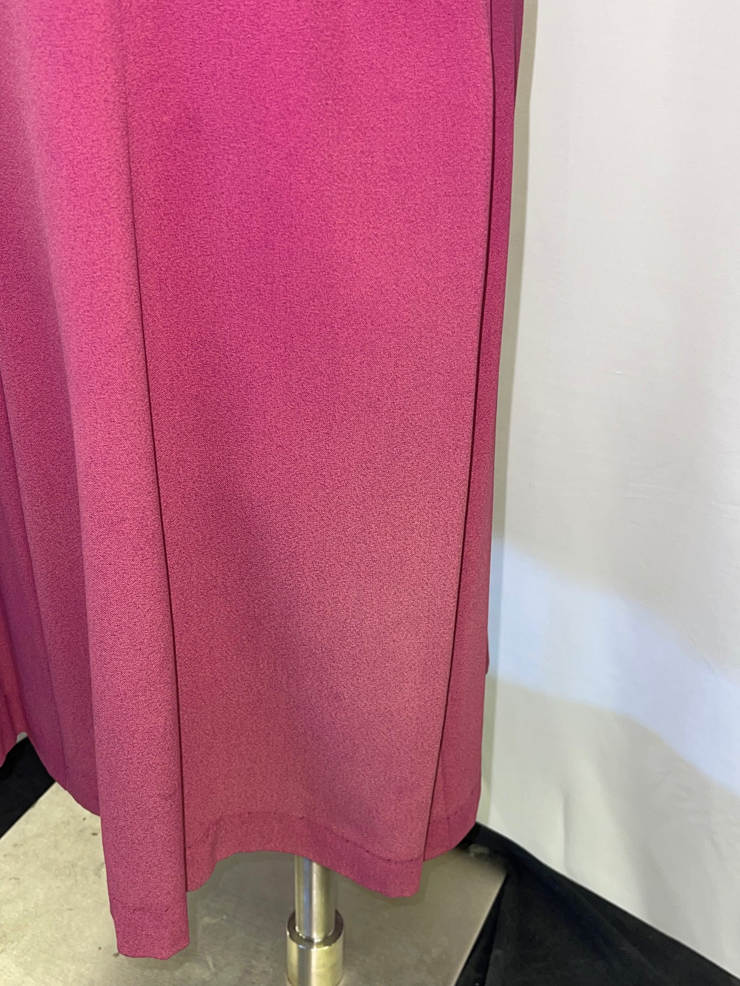 40s Deep Fuchsia Dress