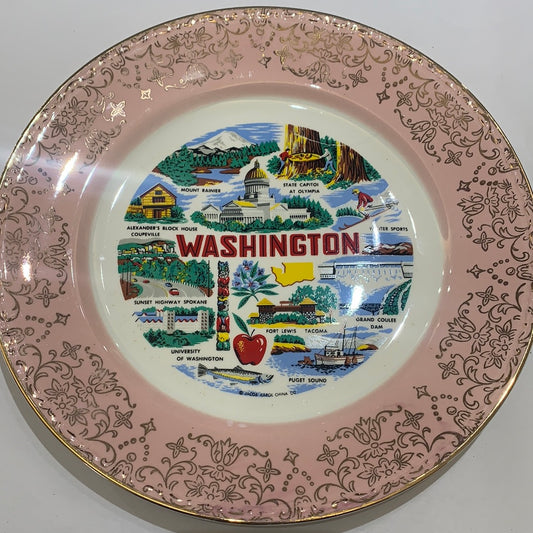 Washington plate