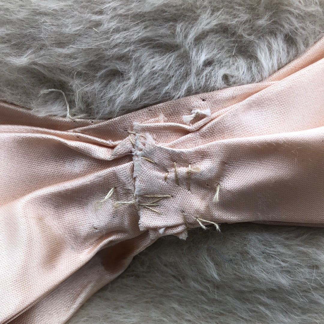 Hats by Hazel Cream faux fur hat