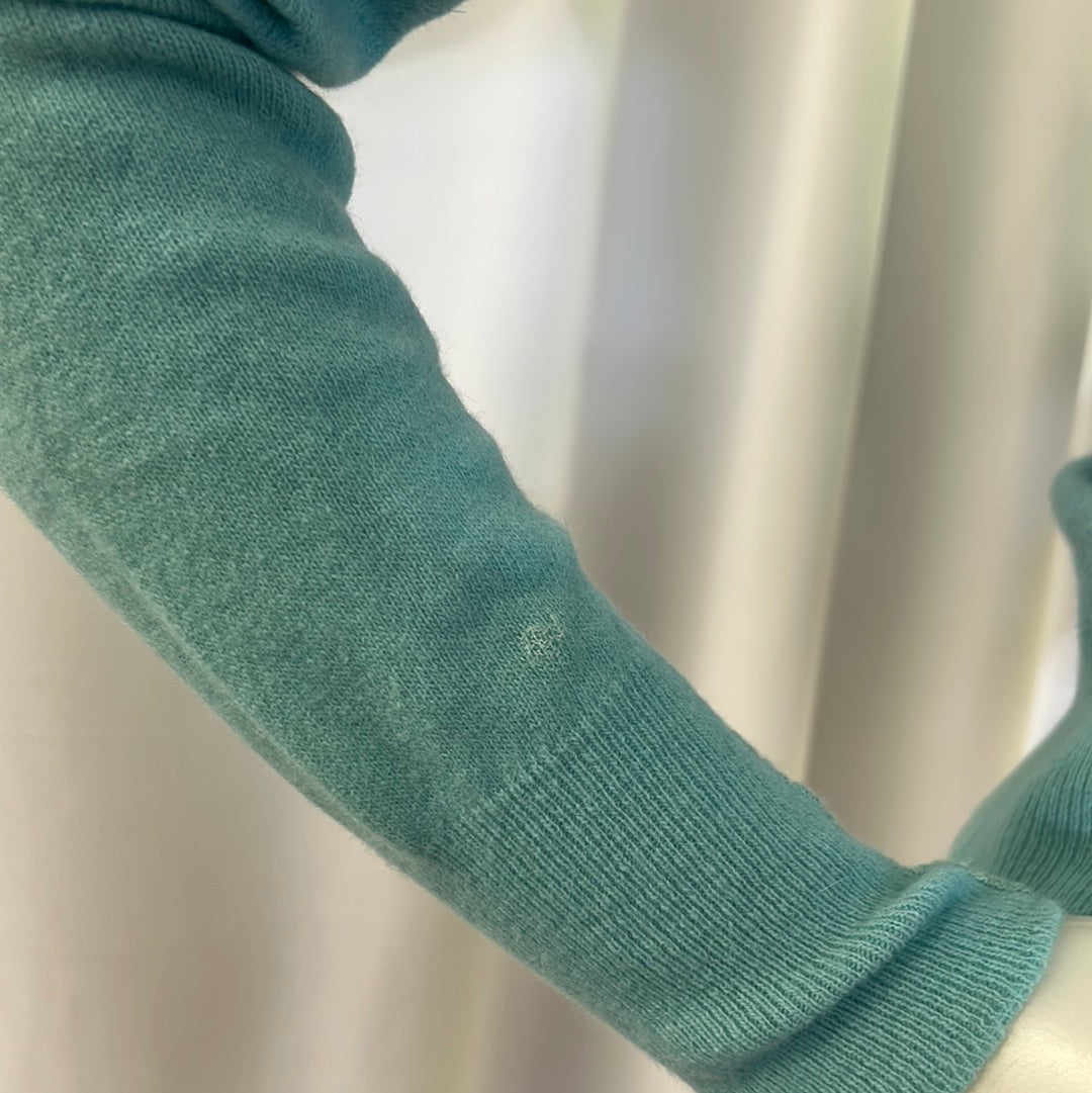 Women’s Teal Waistline Sweater