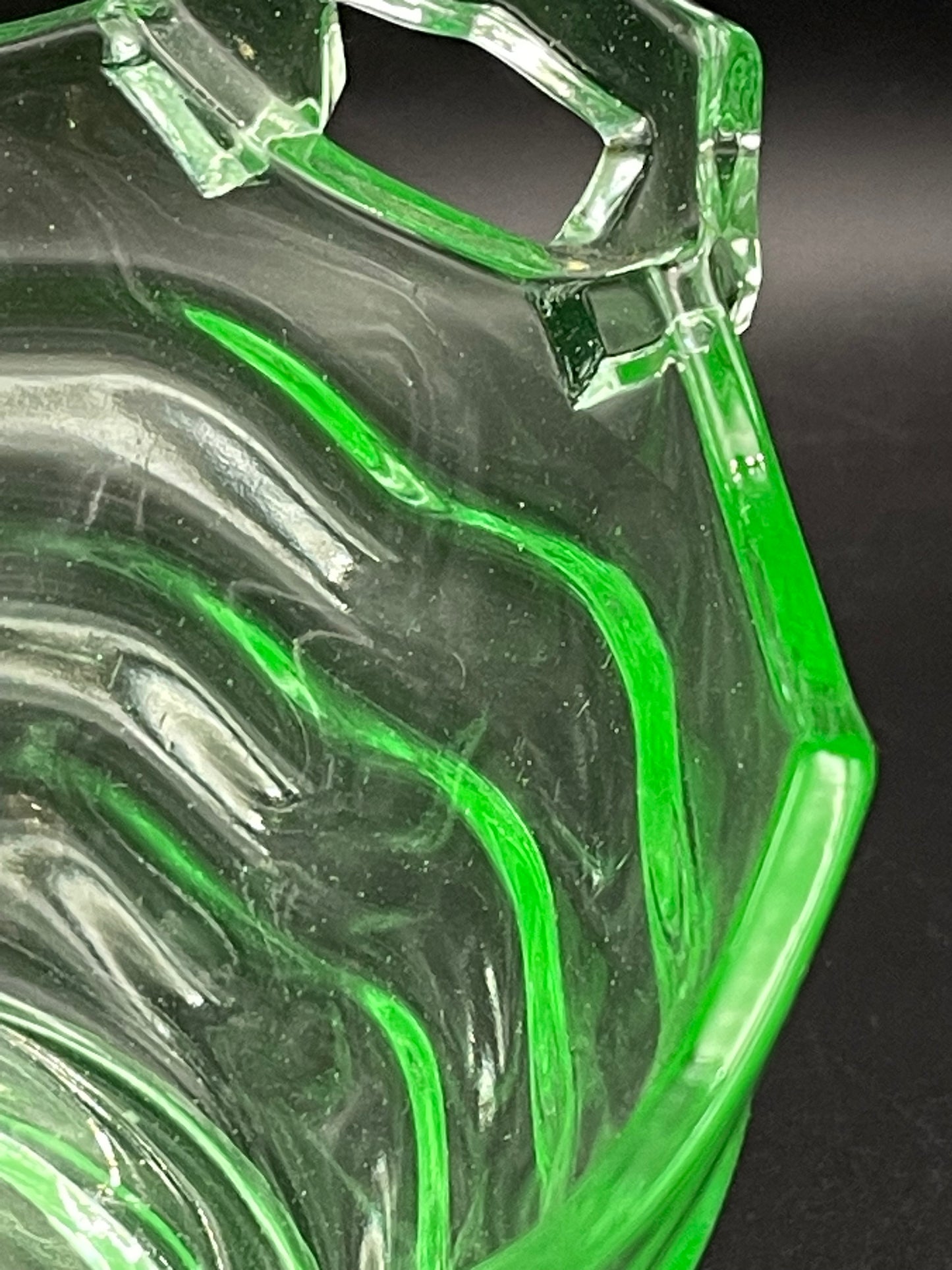 Green Vaseline Bowl