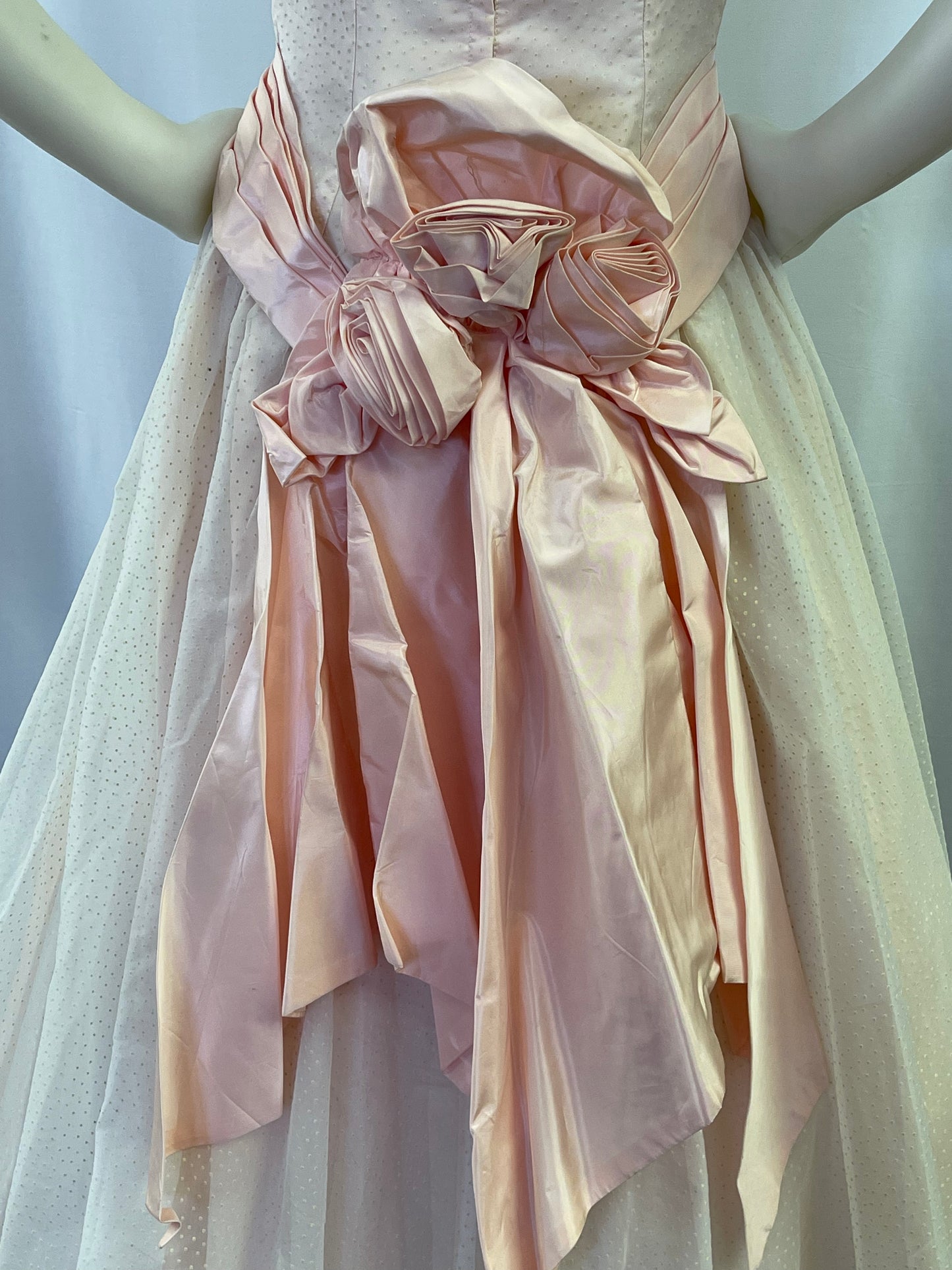 50s Pink Formal Gown
