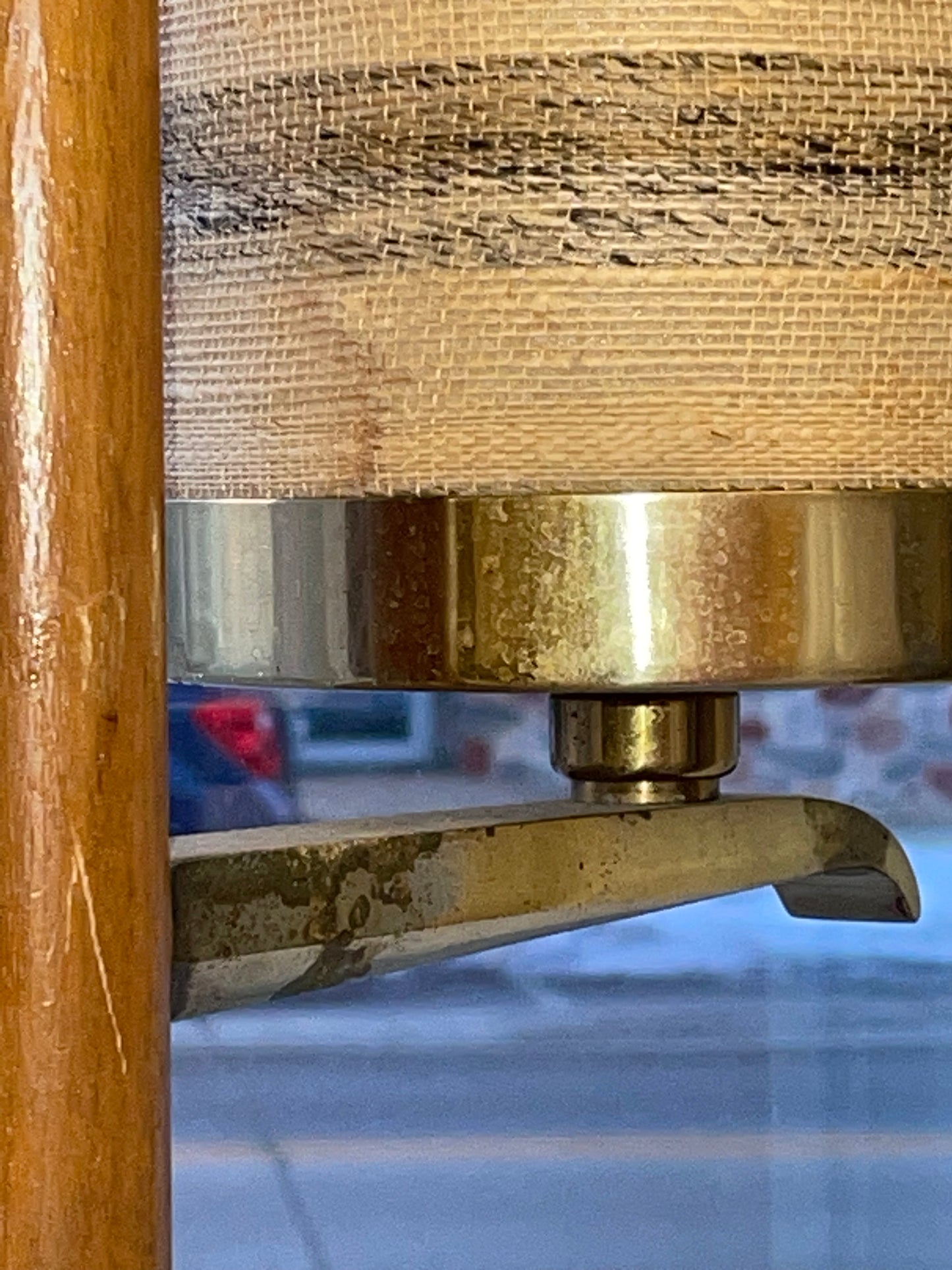 Stiffel tension pole lamp