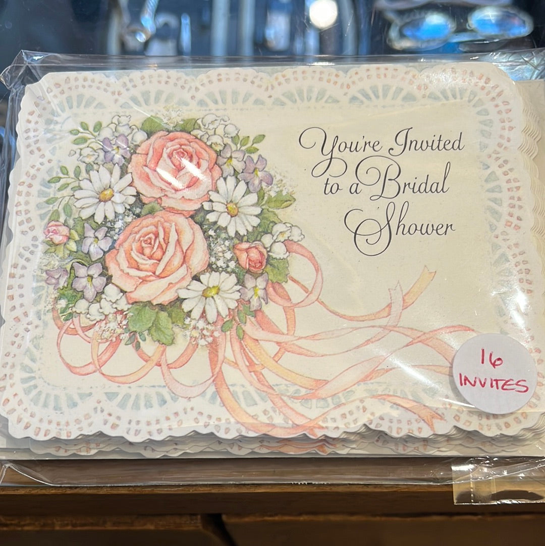 16 Bridal shower invites