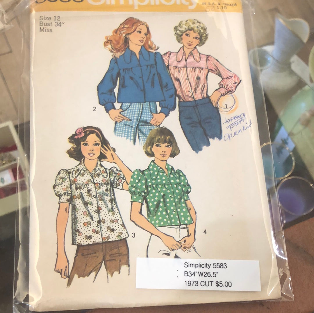 Simplicity 5583