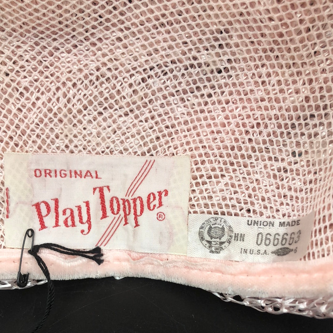 Original Pink Playtopper hat with Pink net