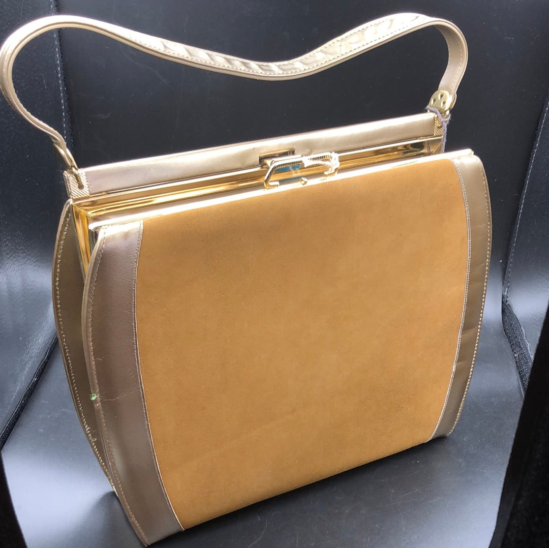 Gold Mar Shel Handbag