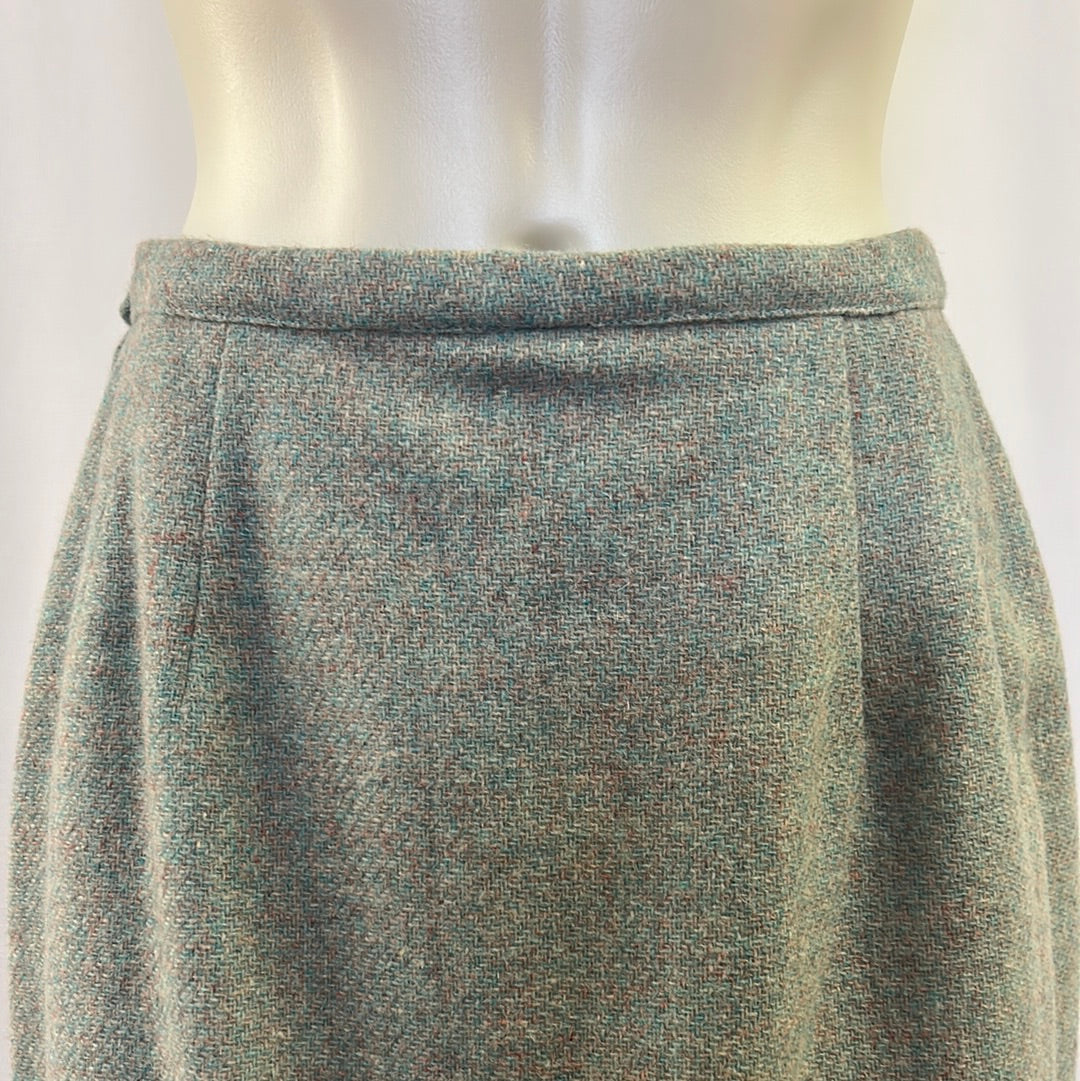 Women’s Multicolored Wool Skirt