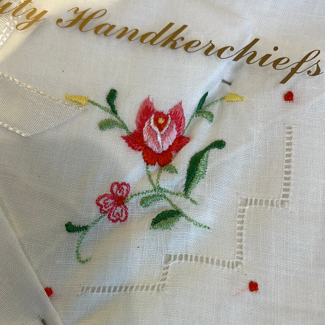 3pk Ladies quality handkerchiefs