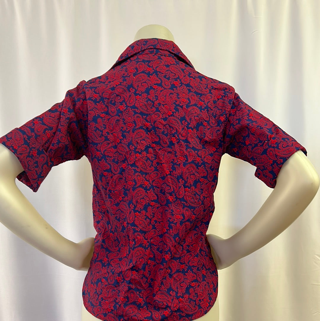 Mad Shirter Paisley Blouse