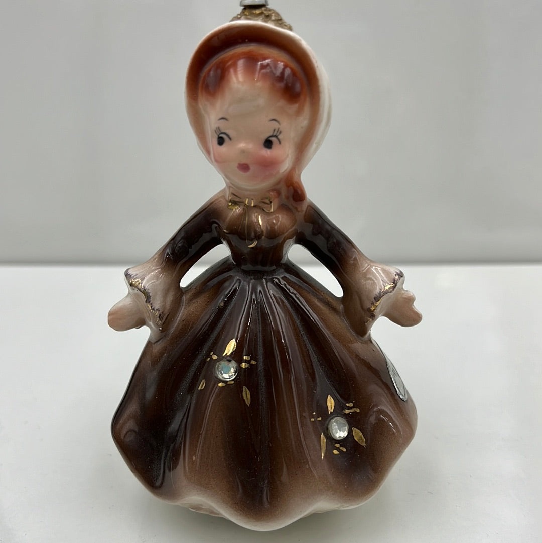 Enesco Golden Girl Bell Figure