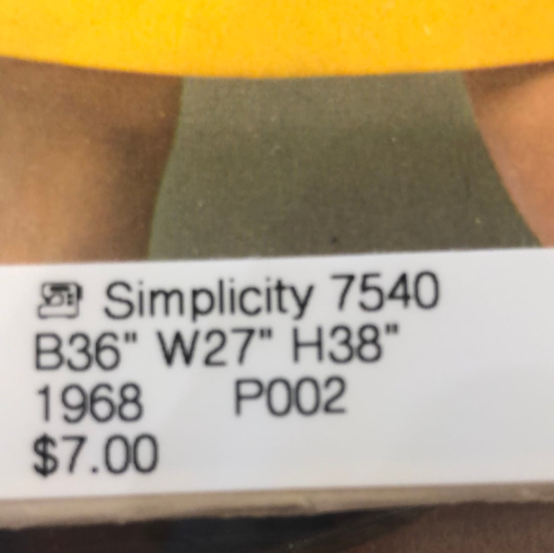 Simplicity 7540