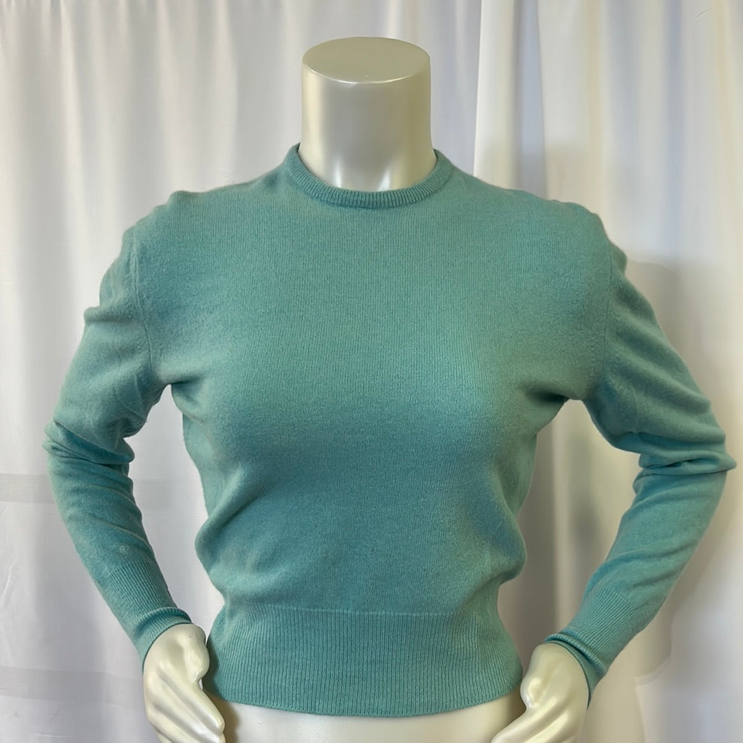 Women’s Teal Waistline Sweater
