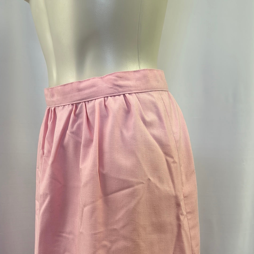 Pink 60s Cotton Skirt