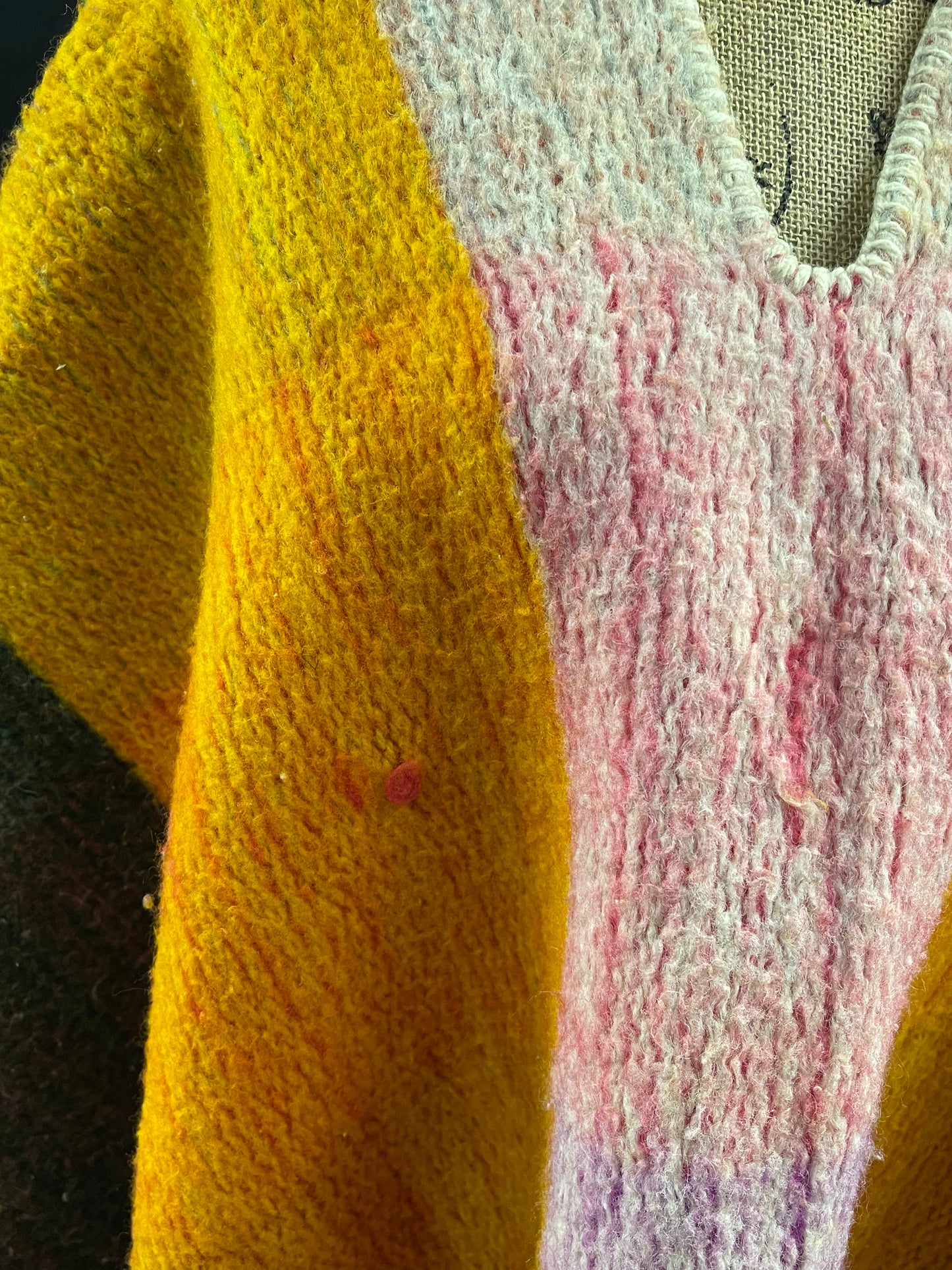 South American Wool Poncho