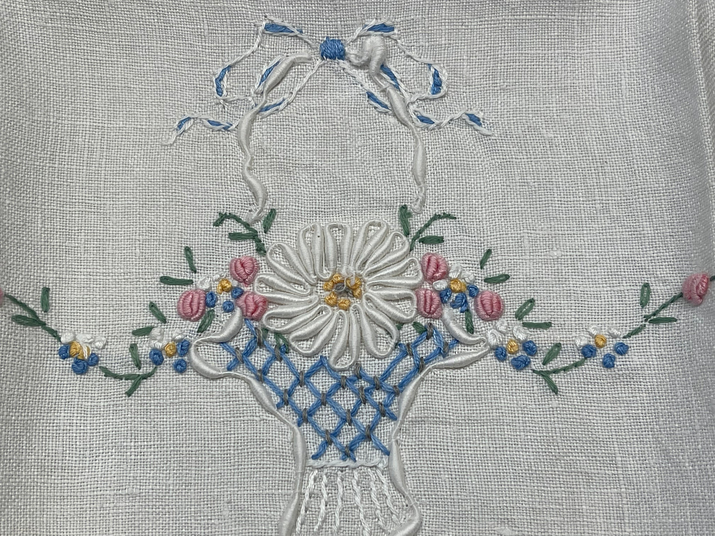 Embroidered Kitchen Dish Towel