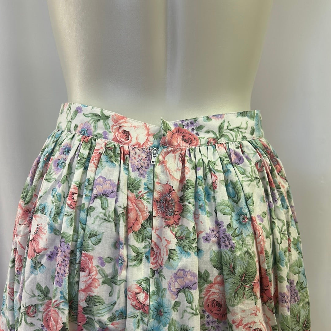 Pastel Floral Skirt
