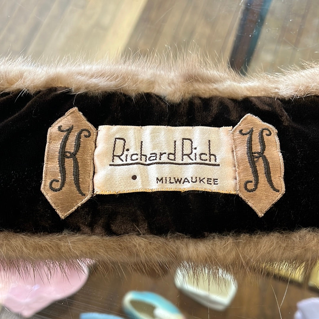 Light Brown Mink Collar /Wrap