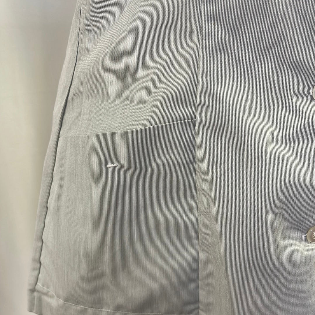 Grey Collared Uniform Top