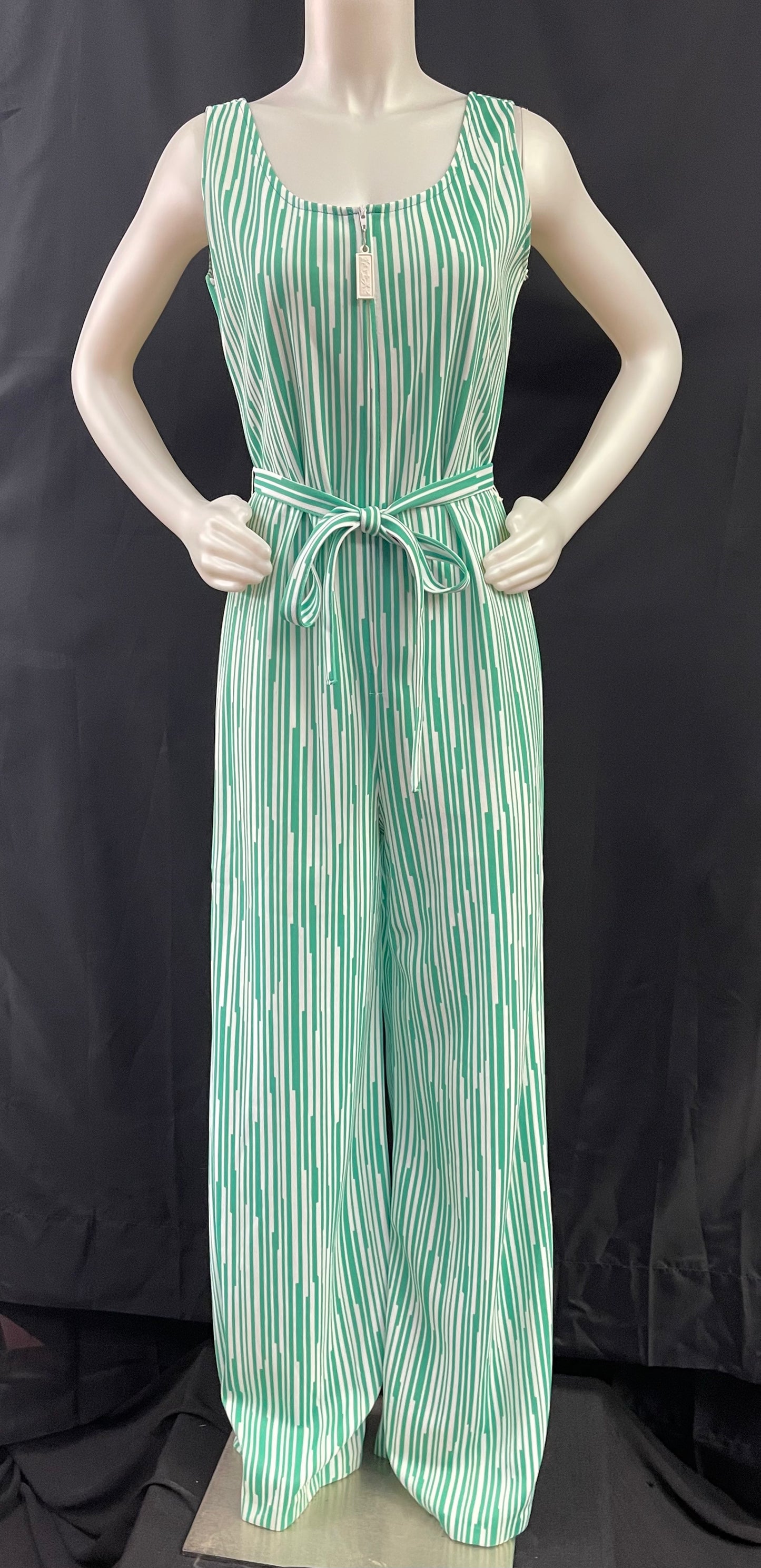 70s Jumpsuit & Open Front Shirt