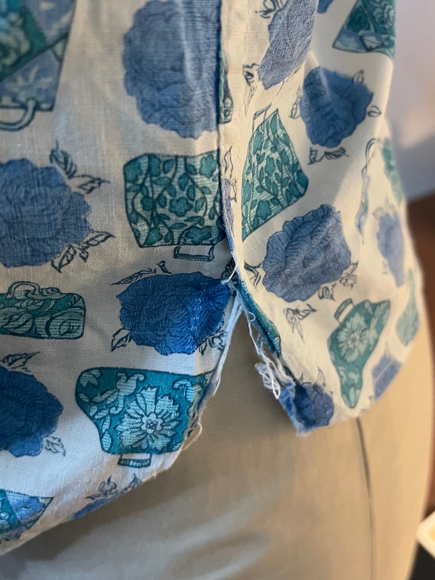 Bobbie Brooks Novelty Button Up Blouse