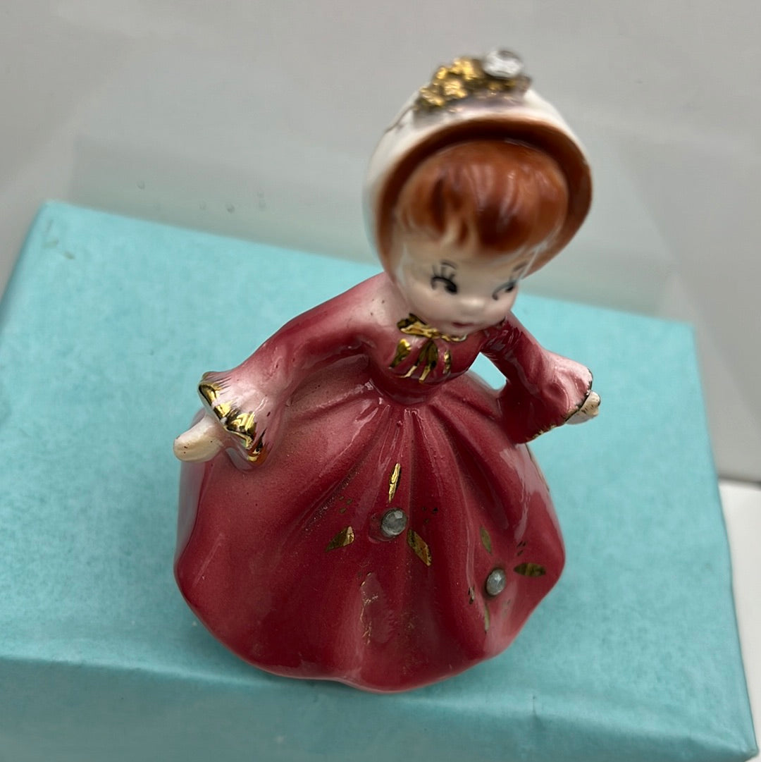 Enesco Golden Girl Bell Figure