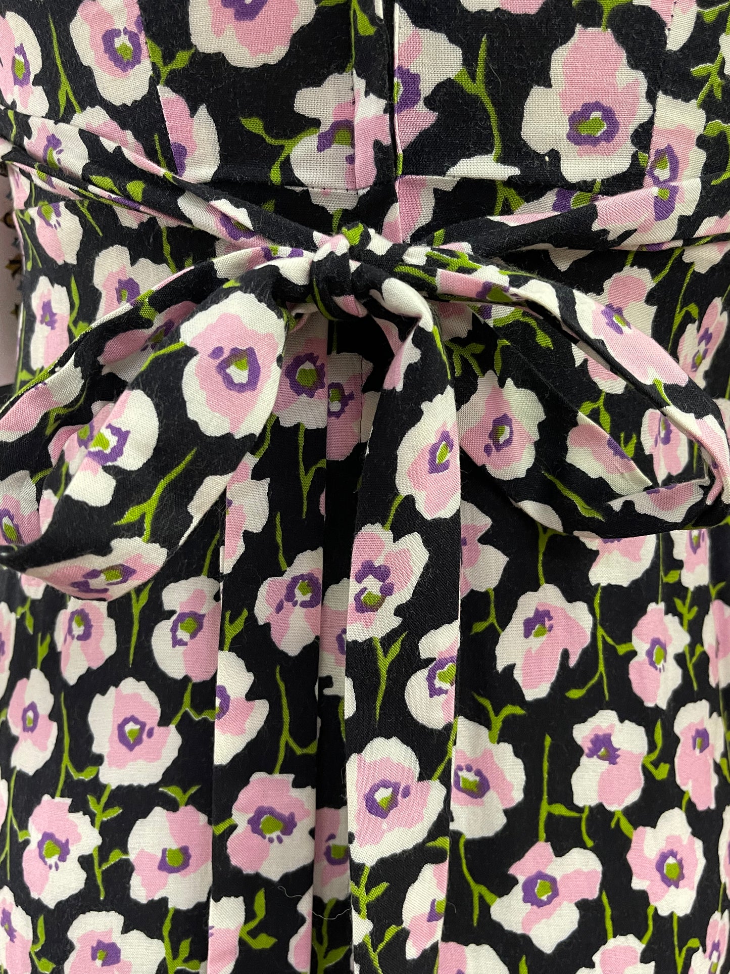 70s Full Length Pansy Gown