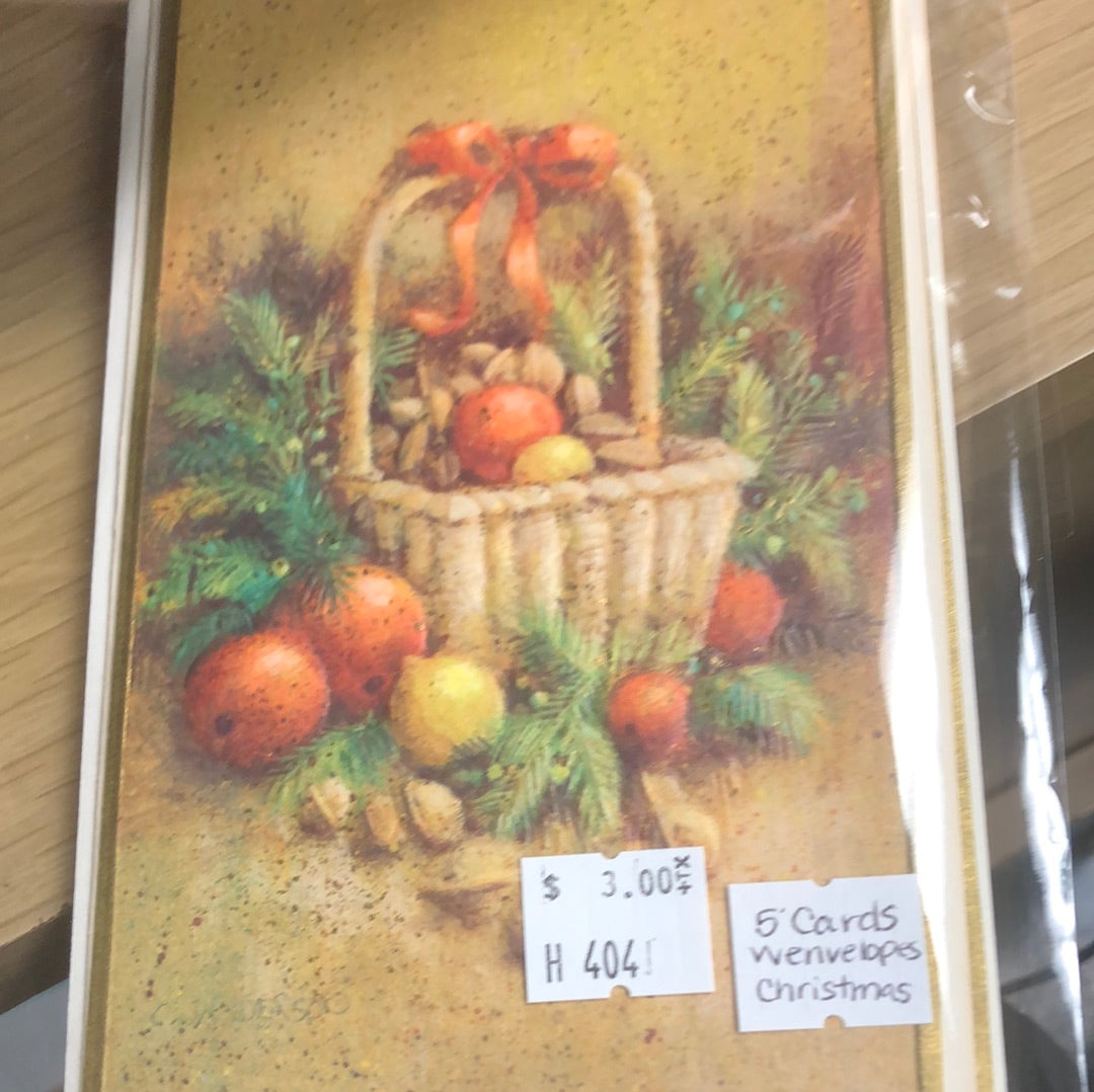 Holiday card pack