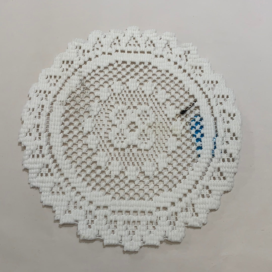 Circular White Doily