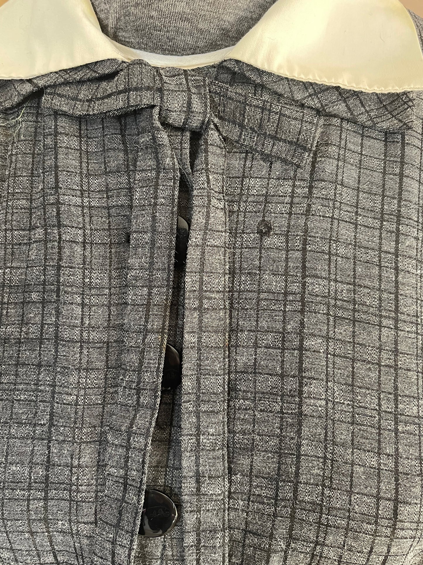 Black & Gray Secretary Dress