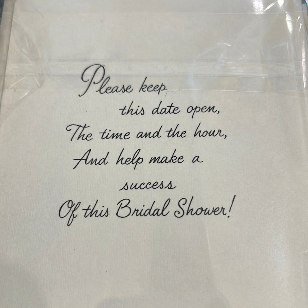 Bridal shower invites