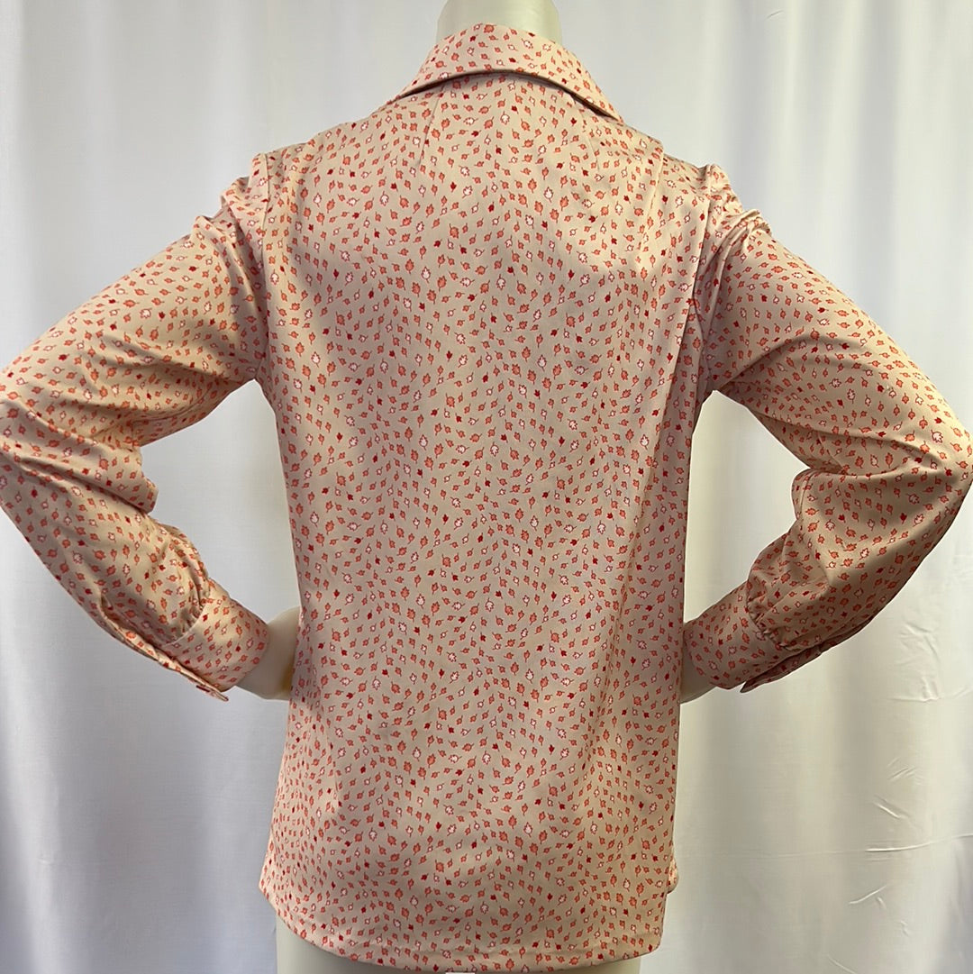 70s Autumn Leaf Longsleeve Top