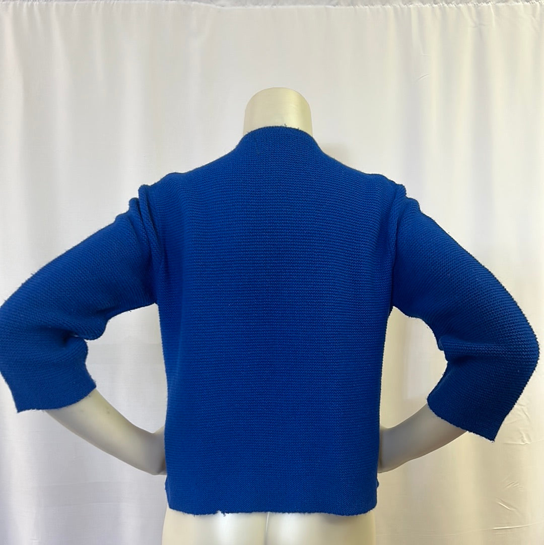 Women’s Royal Blue Cardigan Sweater