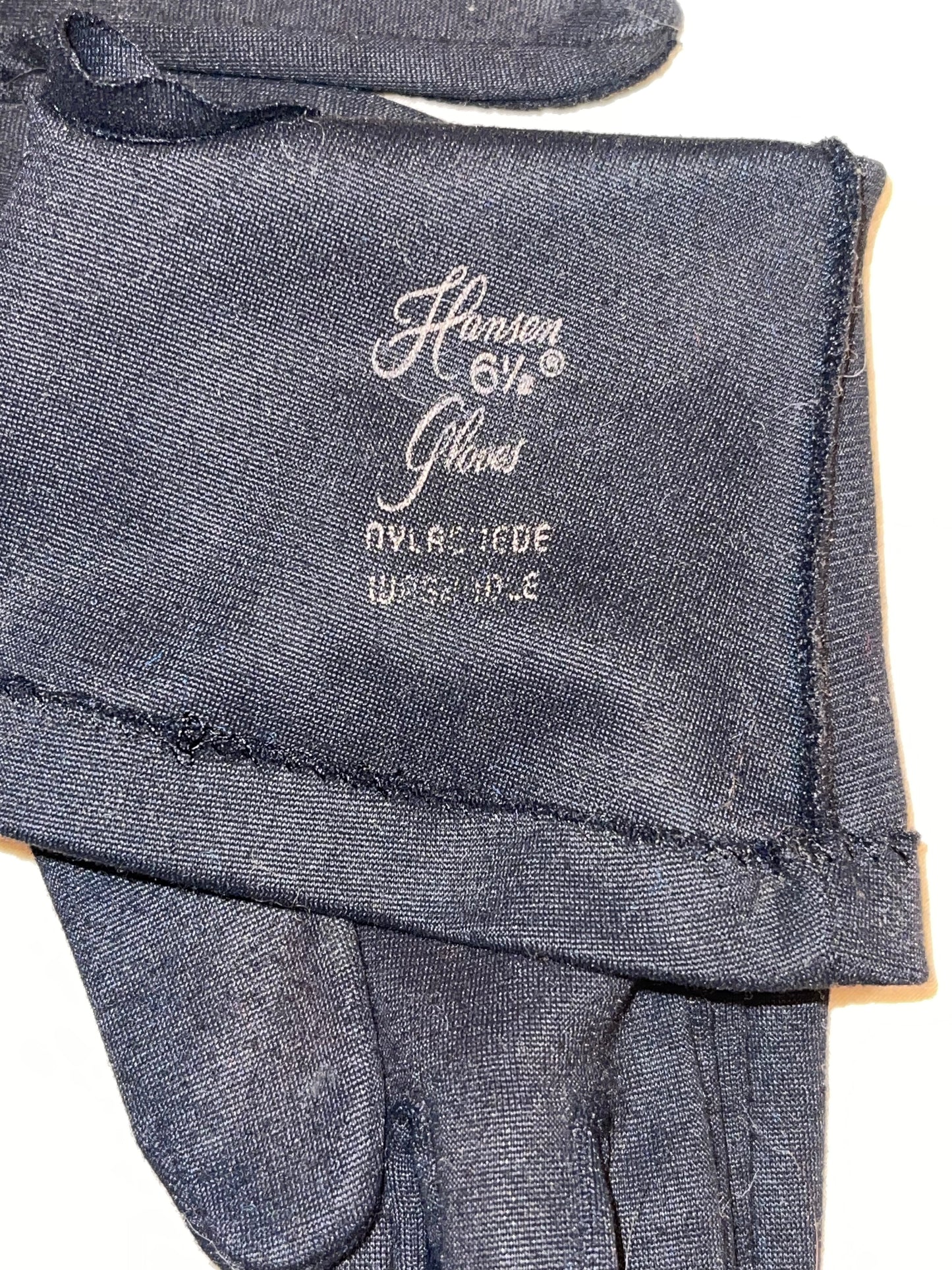 Black Wrist Length Gloves