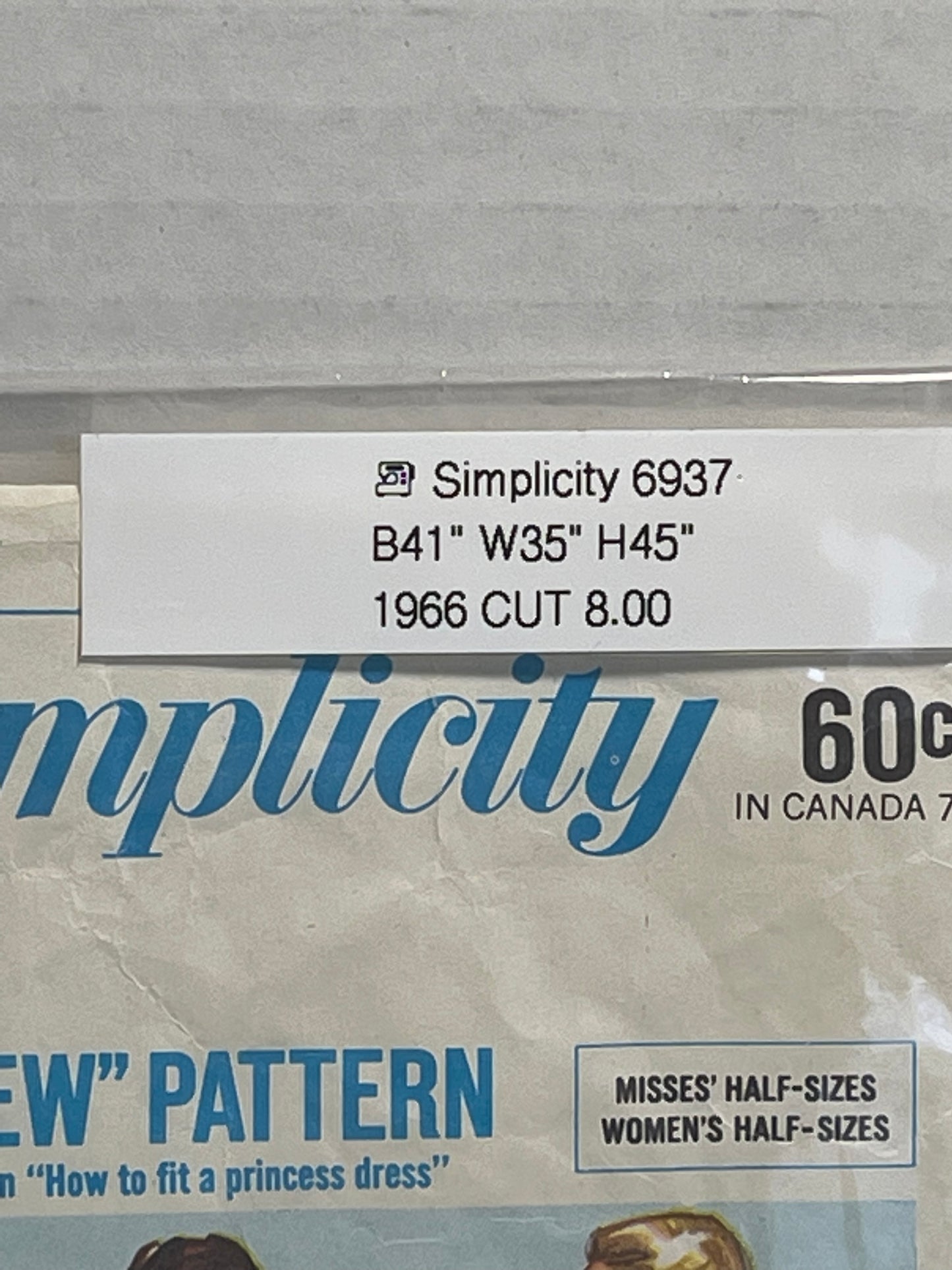 Simplicity 6937