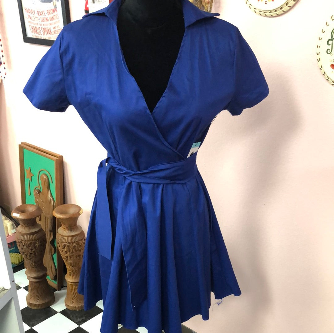 Royal Blue skater dress