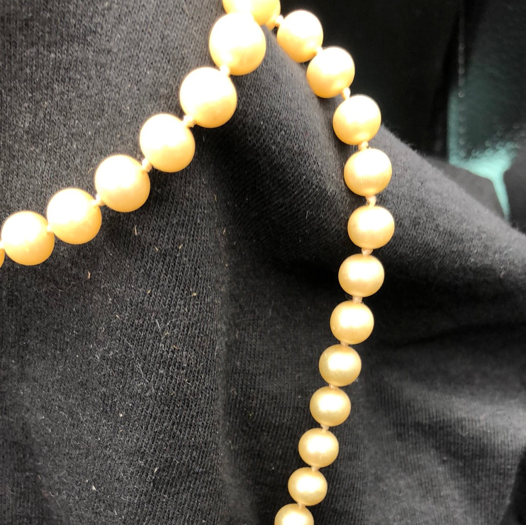 Faux Pearl Necklace