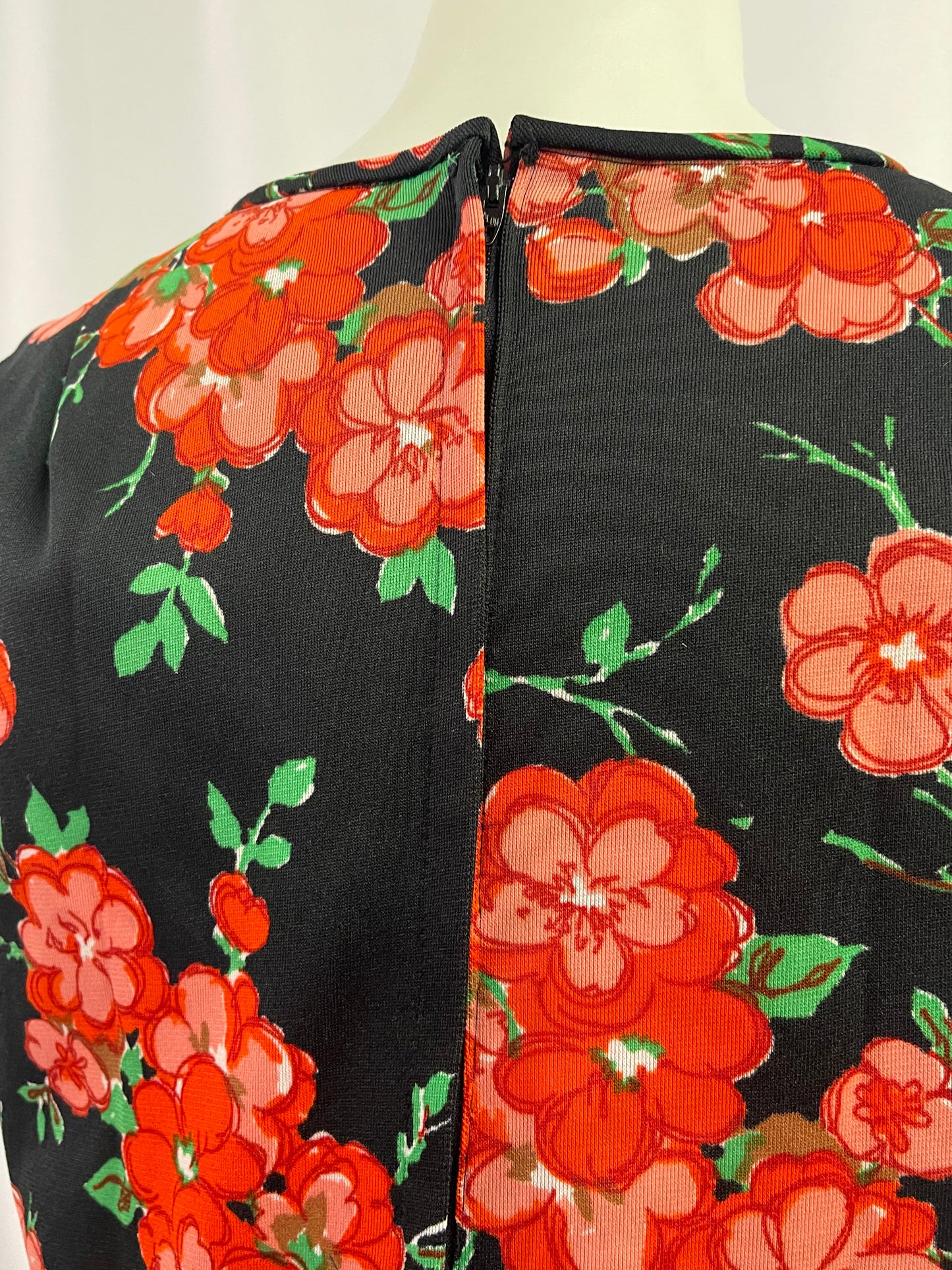 Black Floral Maxi Dress