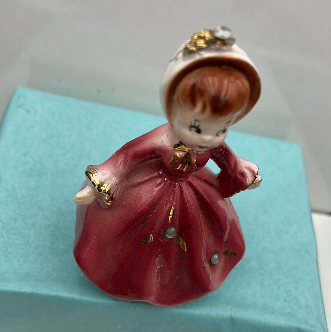 Enesco Golden Girl Bell Figure