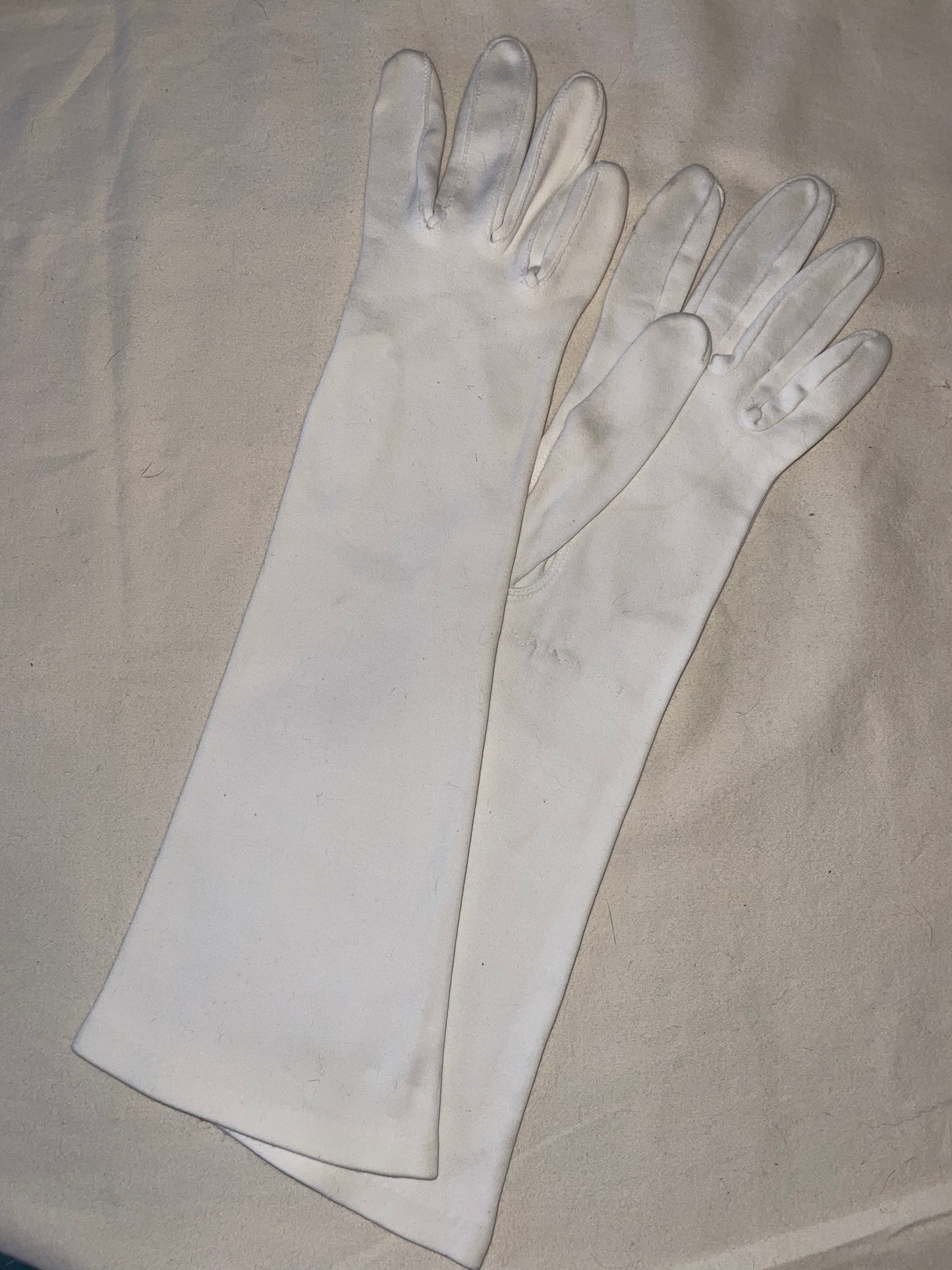 White Opera Gloves