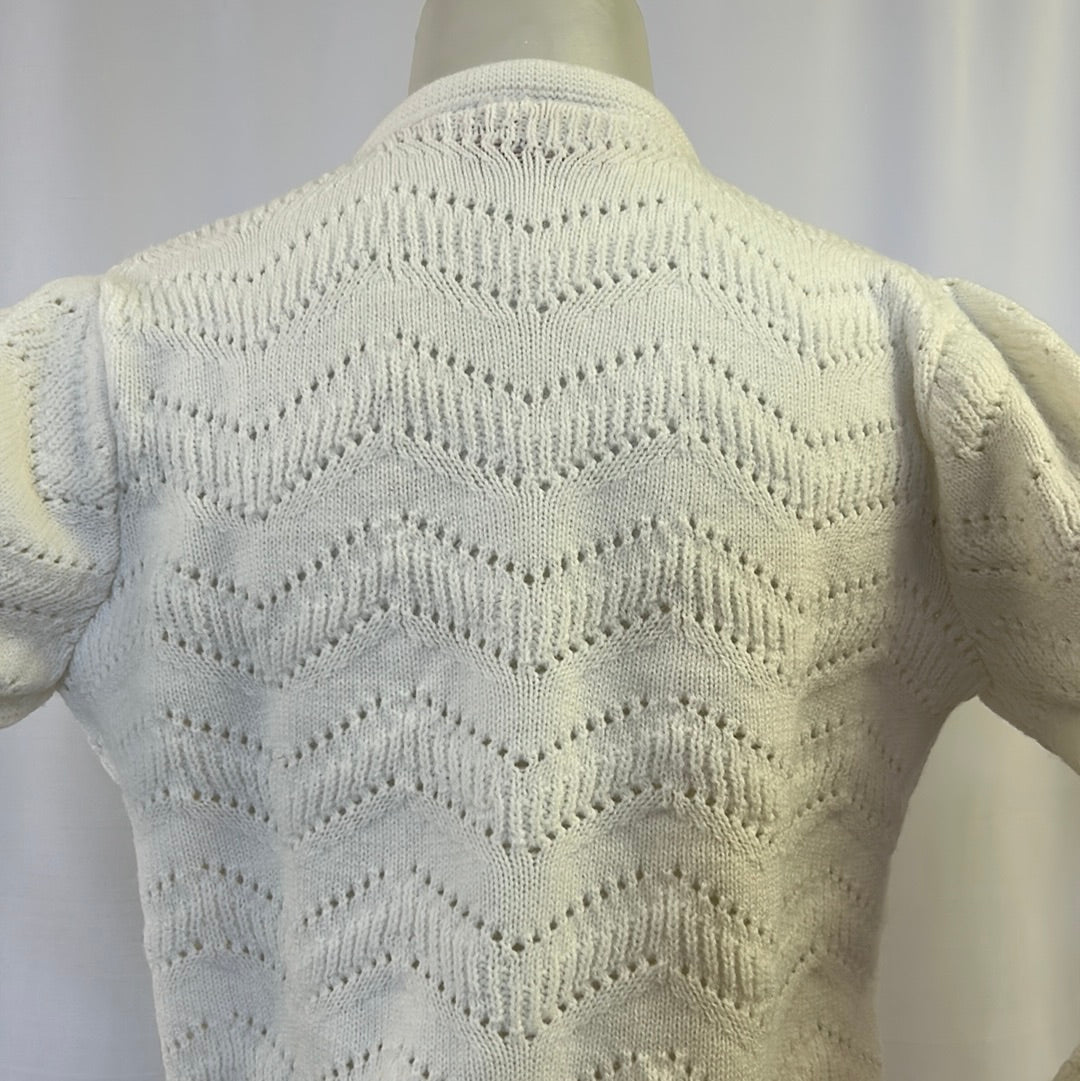 Jantzen White Knit Sweater
