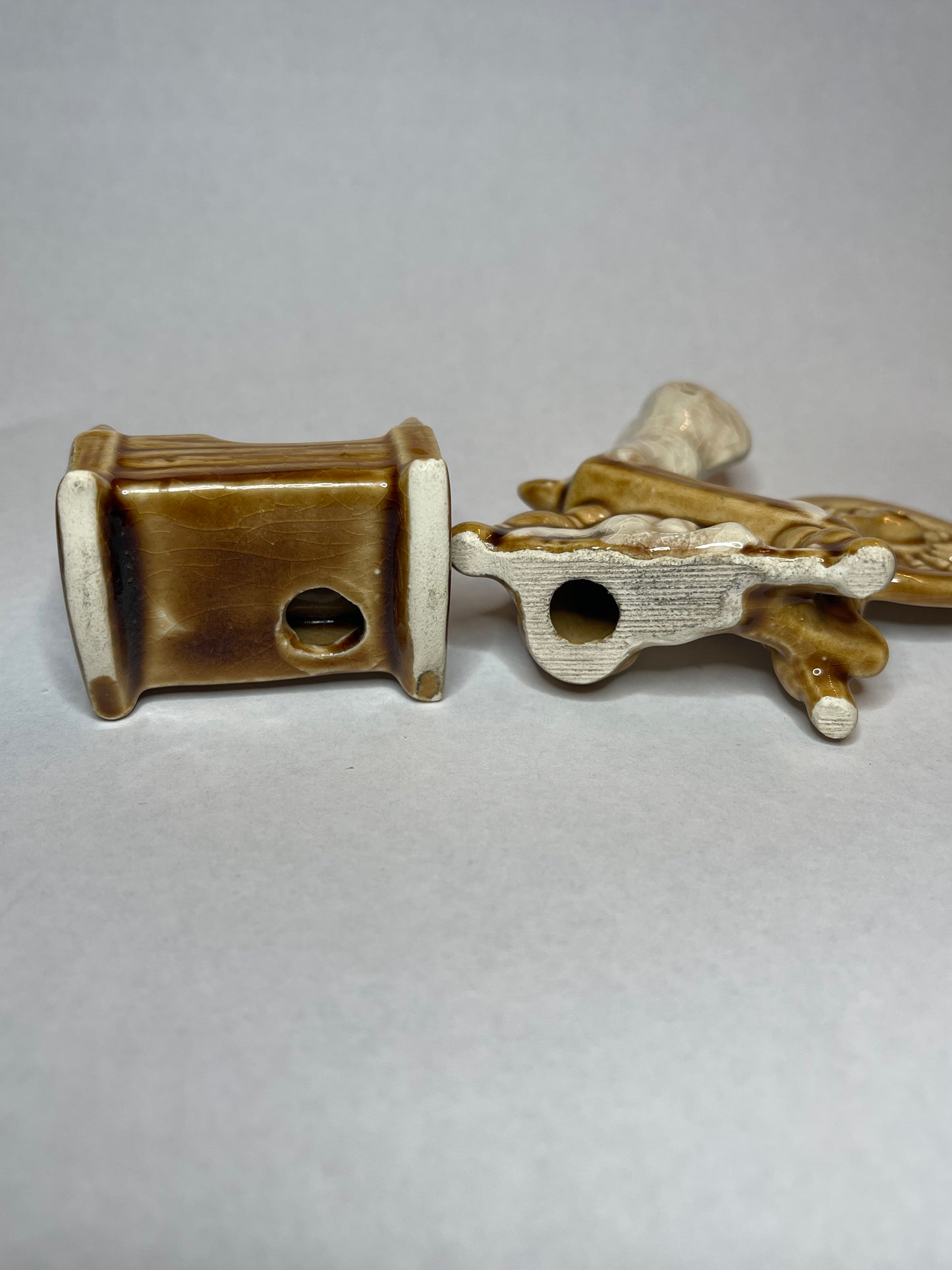 Arcadia Cradle & Spinning Wheel Salt & Pepper Shakers